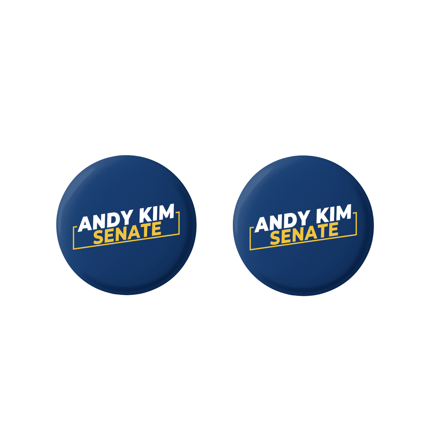 Andy Kim for Senate Button 2-Pack