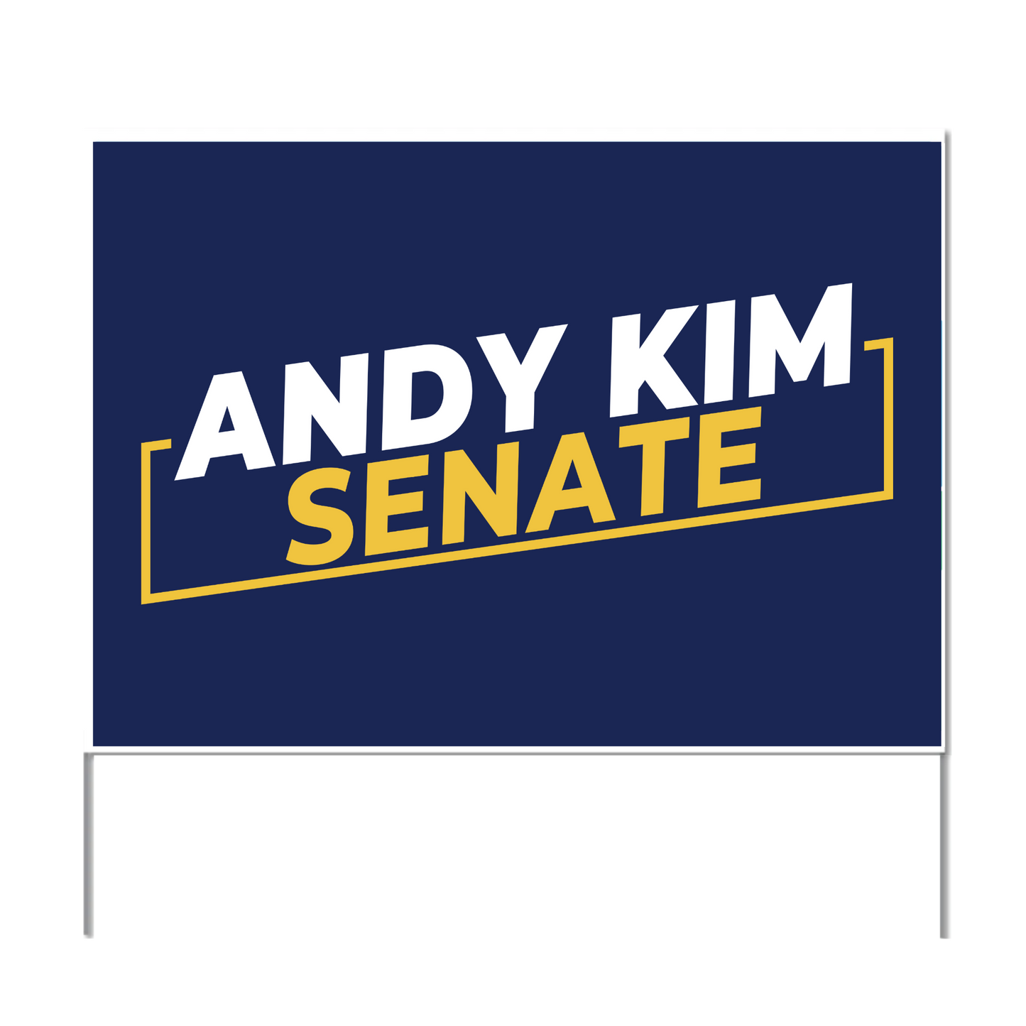 Andy Kim for Senate Yard Sign