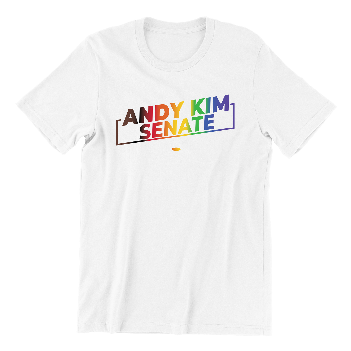 Andy Kim For Senate Pride Logo T-Shirt