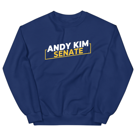 Andy Kim for Senate Crewneck Sweatshirt