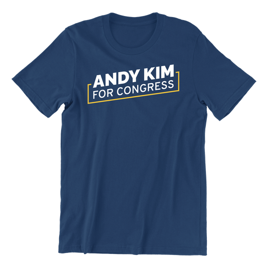 Andy Kim for Congress Logo T-Shirt
